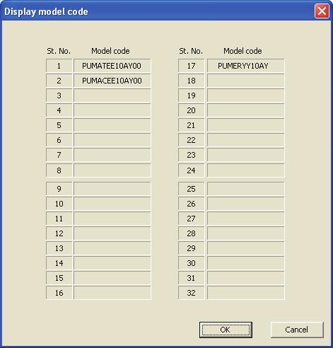 1 Select Model composition from the Tool menu of the PUM loader PUM Parameters Support screen.