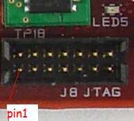 4.2.10 JTAG A connector (J8) is specifically dedicated for FPGA and CPLD detection and programming. Both the CPLD and the FPGA are part of the JTAG chain.