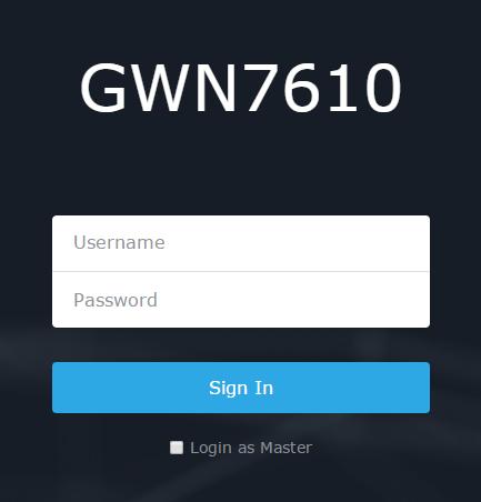 FIRMWARE VERSION 1.0.1.9 PRODUCT NAME GWN7000, GWN7610 DATE 09/14/2016 IMPORTANT UPGRADING NOTE Please make sure your GWN7000 and GWN7610 are both on 1.0.1.3 to perform this upgrade.