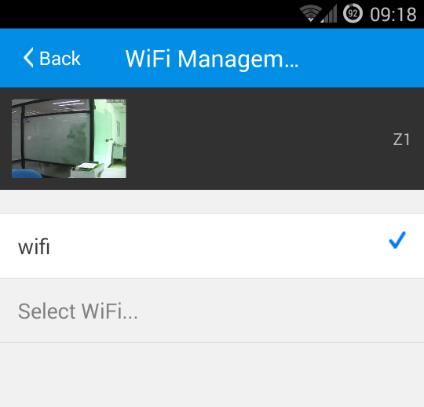 Figure 3-19 WiFi Management <All information contained in this