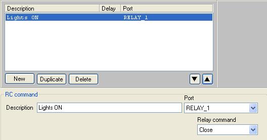 following: 1. Select the Relay Port (for example, RELAY_1). 2.