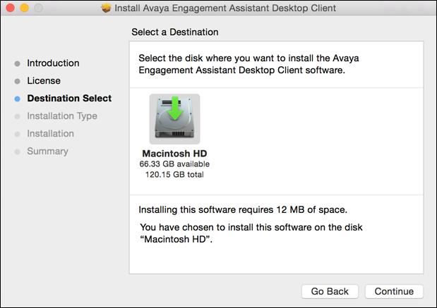 Installing the Engagement Assistant Desktop Client for Mac 8.