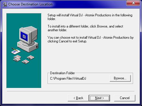 Double-click on the file install_virtualdj_pro_v#.