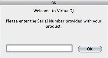 Enter the serial number you received with your