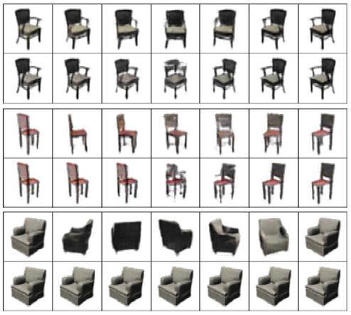 training set 29 30 Morphing Different Chairs Summary Supervised training of