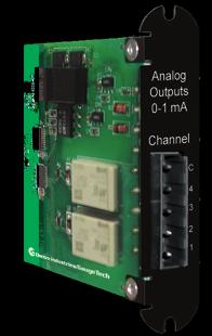 Using the two universal option slots, the unit can easily be configured to accept new I/O cards even after installation. The unit autodetects installed I/O option cards.