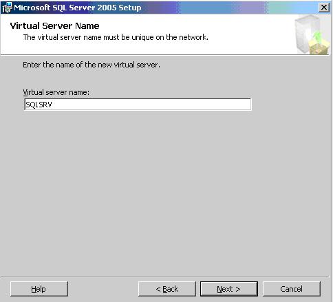 Figure 10: Virtual Server Name 18. Click Next.