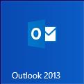 Outlook 2013 Microsoft Outlook is an organiser application that includes an email facility, allowing emails to be sent and received.