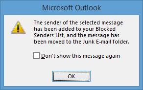 Tip If you find that you no longer receive automatic email responses, try setting your Junk E-mail setting to Low.