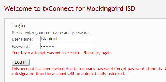 In the Password field, type your password. The typed text is hidden. The password is case sensitive. 3. Click Log In. The My Account page is displayed.