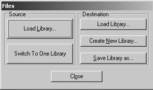 Library window, click Files.