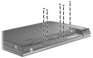 Where used: 5 screws that secure the switch cover to computers with 15-in displays Where used: 2