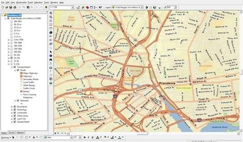 templates Street Map Topographic Map