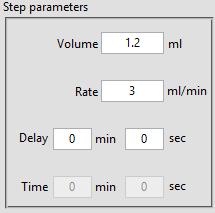 Units and diameter Control the units of volume and rates.