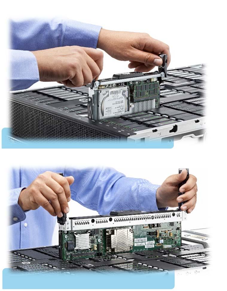 Can support up to 45 10Gb ports of network bandwidth per switch (2