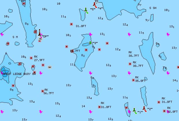 Rock Filtering Navionics has introduced a feature that allows users to hide rock POIs beneath a given