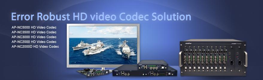 Error Robust HD Video Codec Solution H.