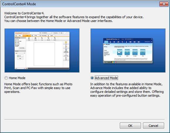 How to scan to a computer Scanning a document as a PDF file using ControlCenter4 (Windows ) 6 (For Macintosh users, see Software User s Guide.