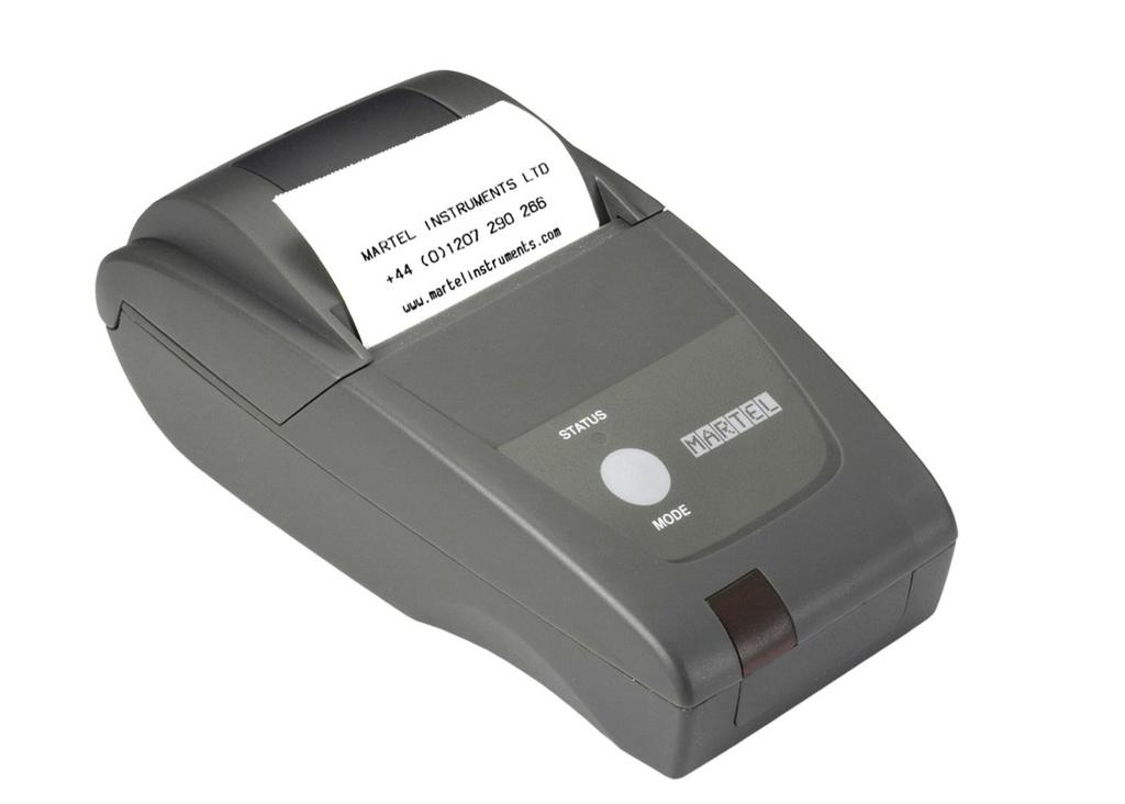 PRODUCT INFORMATION THERMAL PRINTER Series Applications Datasheet Series Rechargeable NiMH batteries B Alkaline batteries V external 10-35Vdc X external 5Vdc UPS Features Easy-Load paper feature