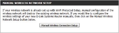 Step 2: After selecting Manual, the following page will appear. On this page to user can view the wireless configuration of this router.