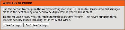 This option is for wireless clients that can t use the WPS method to connect to this device. Click on the Prev button to return to the previous page.