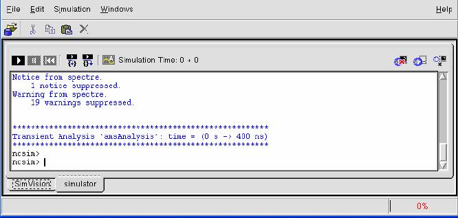 When simulating with the results extractor, the delay times will be