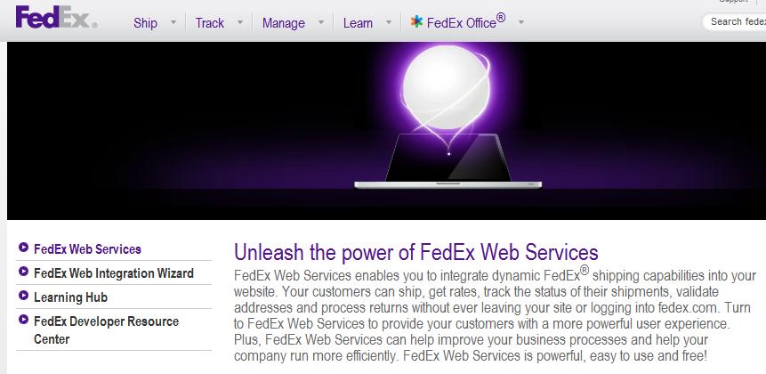 FedEx web
