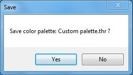 3 Add colors to the new palette by using the Import or Add Color buttons.
