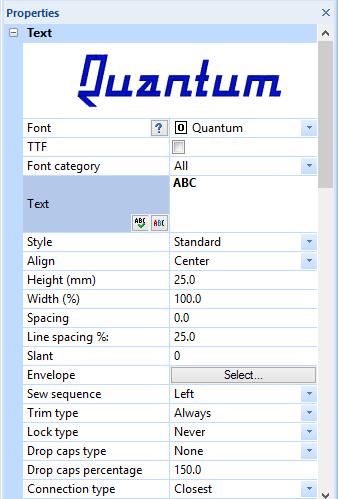 Text Properties 85 is some variation on what you can type, depending on which kind of Frame is selected. For example, multi-line text segments can only be entered when a Normal Text frame is selected.