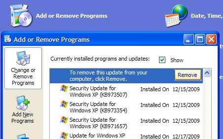 Select a program, and then click Uninstall. Some programs include the option to change or repair the program in addition to uninstalling it.