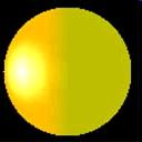 Emissive Light Example 3D sphere reflec%ng green emissive light. Effect similar to ambient light, un%l light sources are introduced.