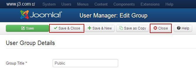 The edit group title user interface will be displayed in the Browser as shown in diagram 7.