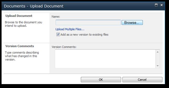 Step 4: Browse for your file on your hard disk or other storage device. The file will appear in the folder.