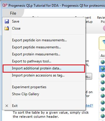 Exporting Protein Data to Pathways Tool(s) Using Progenesis, you can export protein lists to pathway analysis tools to help you understand your data in a wider biological context.