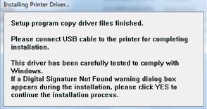 Install the CD driver to run the installation and Press Start. 2.