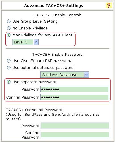 Figure 20 Configuring advanced TACACS+ settings Verifying the configuration 1. Telnet to the switch, and enter the username test@bbb and password aabbcc to access the user interface.