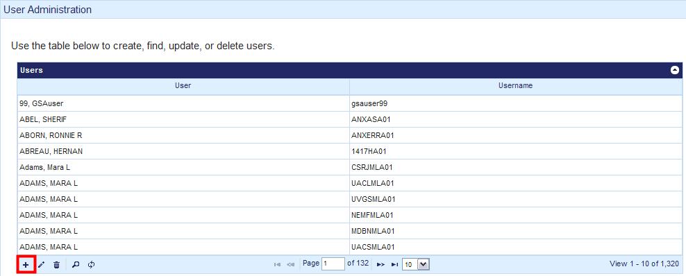 and displayed in top left corner. Appendix A Group Administrator Functions 1 User Administration All user administration functions should be executed in the Portal.
