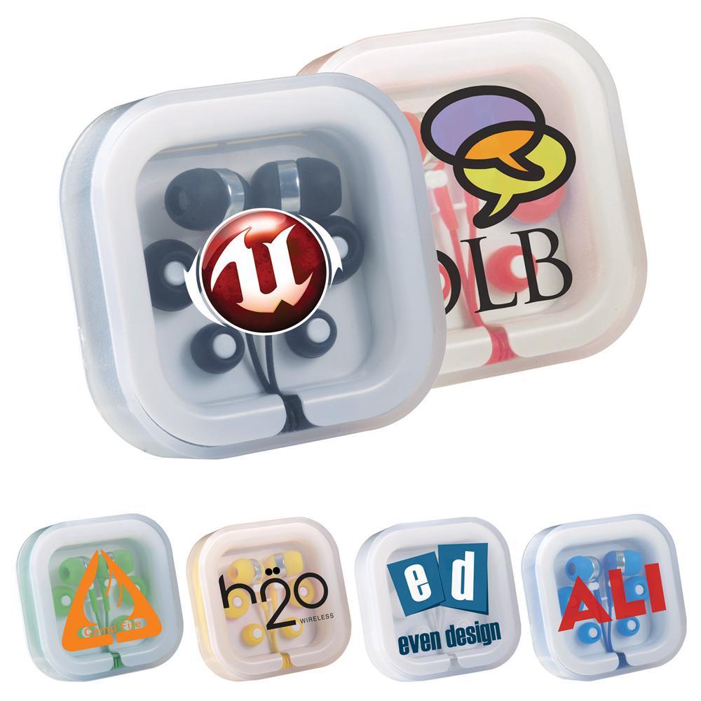 17. Color Pop Earbuds (B) 100 Pieces - $1.49 18. Dezign Earbuds (B) The Color Pop Earbuds can be used with any standard audio device.