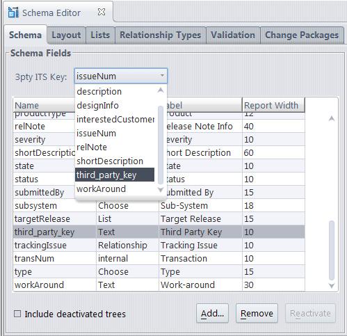 Using the Schema Editor If you do not wish to edit schema.xml directly, you can use the Schema Editor in the AccuRev GUI.