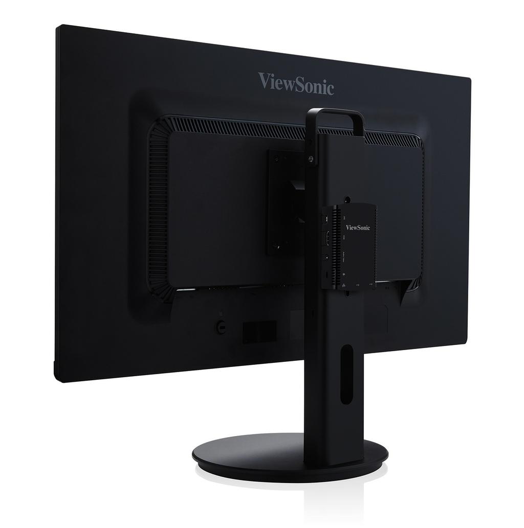 VESA-Compatible Mount Mount the monitor as you see