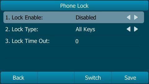 Customizing Your Phone To unlock the phone via phone user interface: 1. Press any locked key, the LCD screen prompts Unlock PIN. 2. Enter the PIN in the Unlock PIN field. 3.