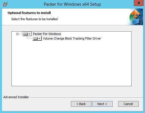 Workload Host Configuration Installing Packer for Windows Packer for Windows is an online migration agent with SaaSaMe journal technology to record every write change on Windows system, and