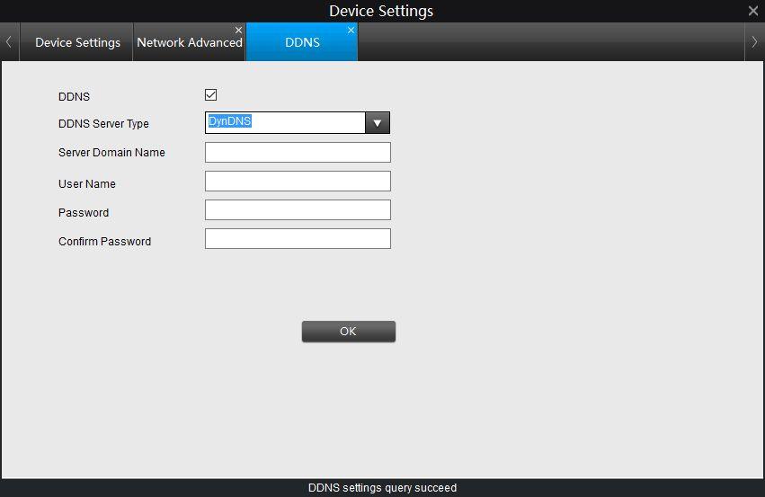 Check the box to enable DDNS. DDNS Server Type : Choose the DDNS server, the camera current supports NO-IP and DynDNS. Server Domain Name : Enter the hostname that you set up in your DDNS service.