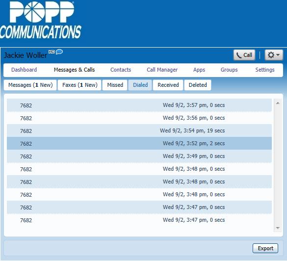 POPP Cmmunicatins Hsted IP Phne System End User CmmPrtal Reference Manual (Cisc Telephnes) Caller details. Each caller is identified in the fllwing ways.