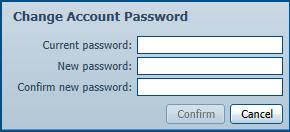 Department Admin Security T change yur accunt passwrd: Click the change link next t Accunt Passwrd In the pp-up that appears, enter the current and the new passwrd, and then cnfirm the