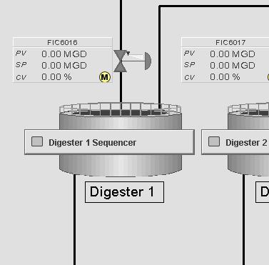 Click the Digester 1 Sequencer