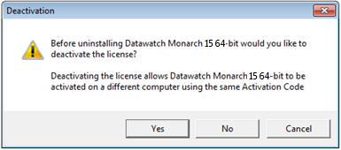 Upgrading Monarch Monarch upgrades may be considered a minor upgrade, an example of which could be installing Monarch version 14.3.2 after installing Monarch version 14.