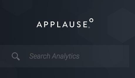 Analytics Overview Applause Analytics is organized as follows: Main Page: Search for an app or select one from your Custom Groups.