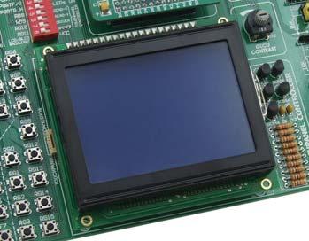 Figure 18 GLCD GRAPHIC LCD Figure 19 GLCD circuit diagram Note: It is very important to bear in mind that GLCD