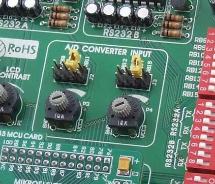 A/D CONVERTER TEST INPUTS A/D conversion has a wide range of applications. The microcontroller takes an analog signal from its input pin and converts it into a digital value.